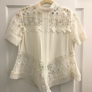 ALEXIS Eyelet Top